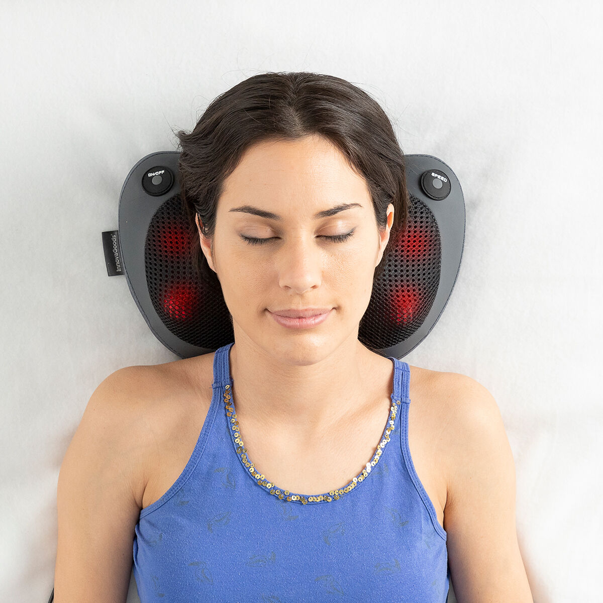 Kompakt Shiatsu Massager Elektrisk Nackmassage