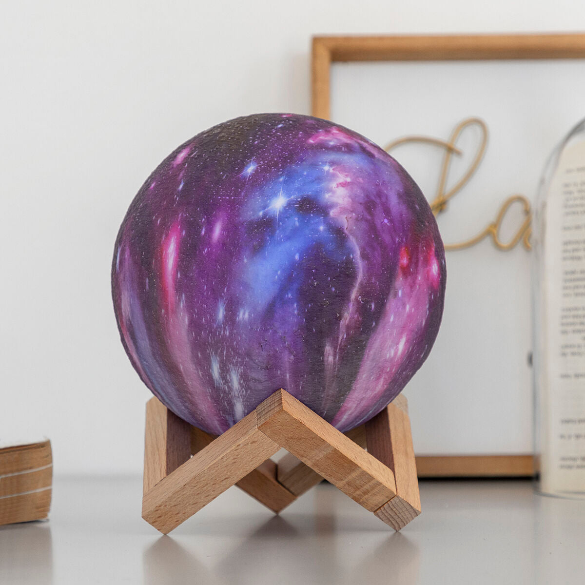 Uppladdningsbar Galaxy LED-lampa