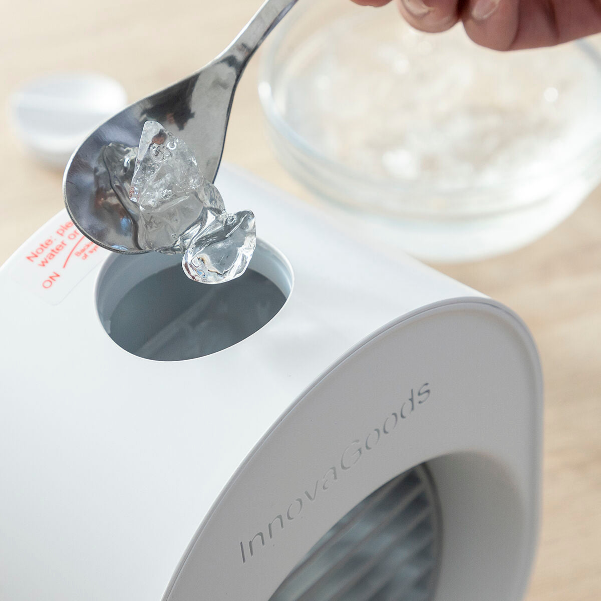 Mini ultraljud luftkylare- luftfuktare med LED