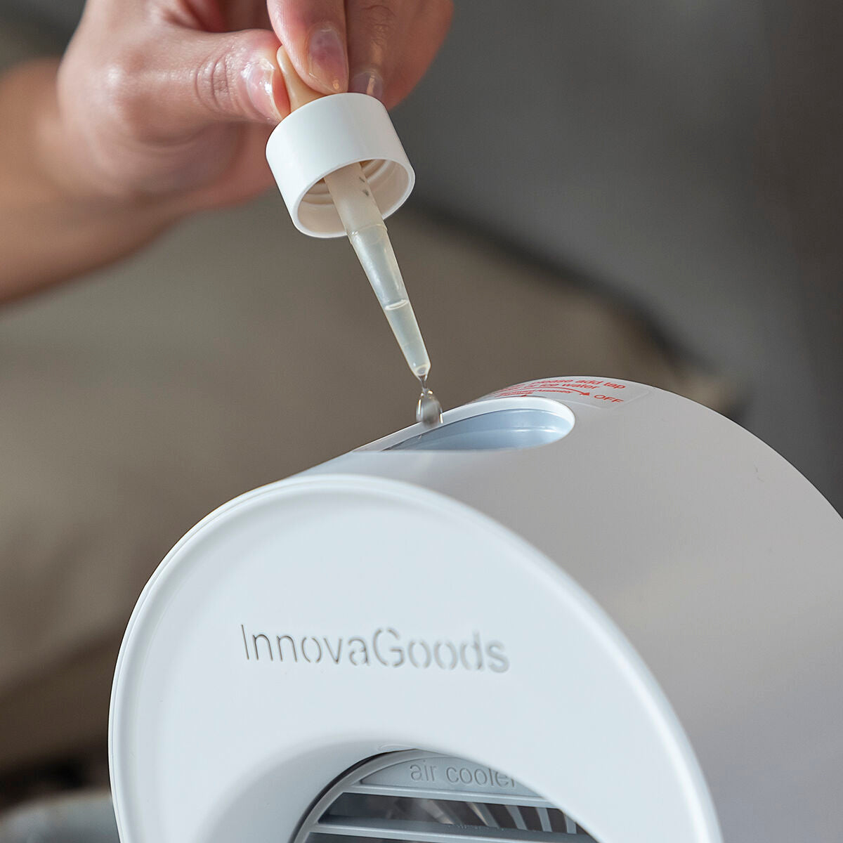 Mini ultraljud luftkylare- luftfuktare med LED
