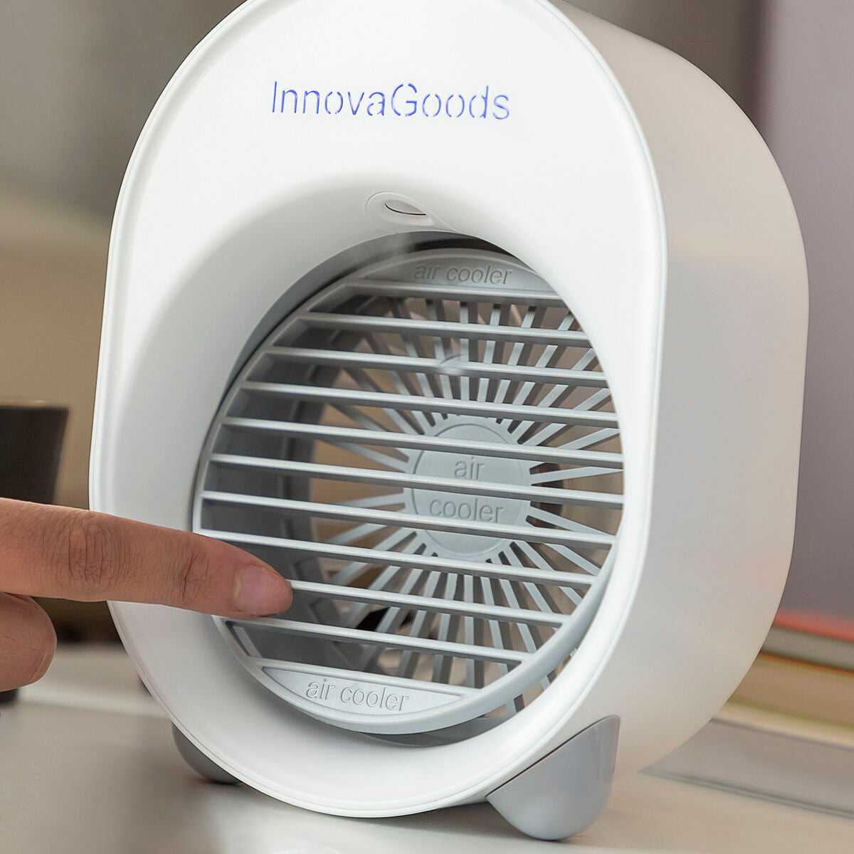 Mini ultraljud luftkylare- luftfuktare med LED
