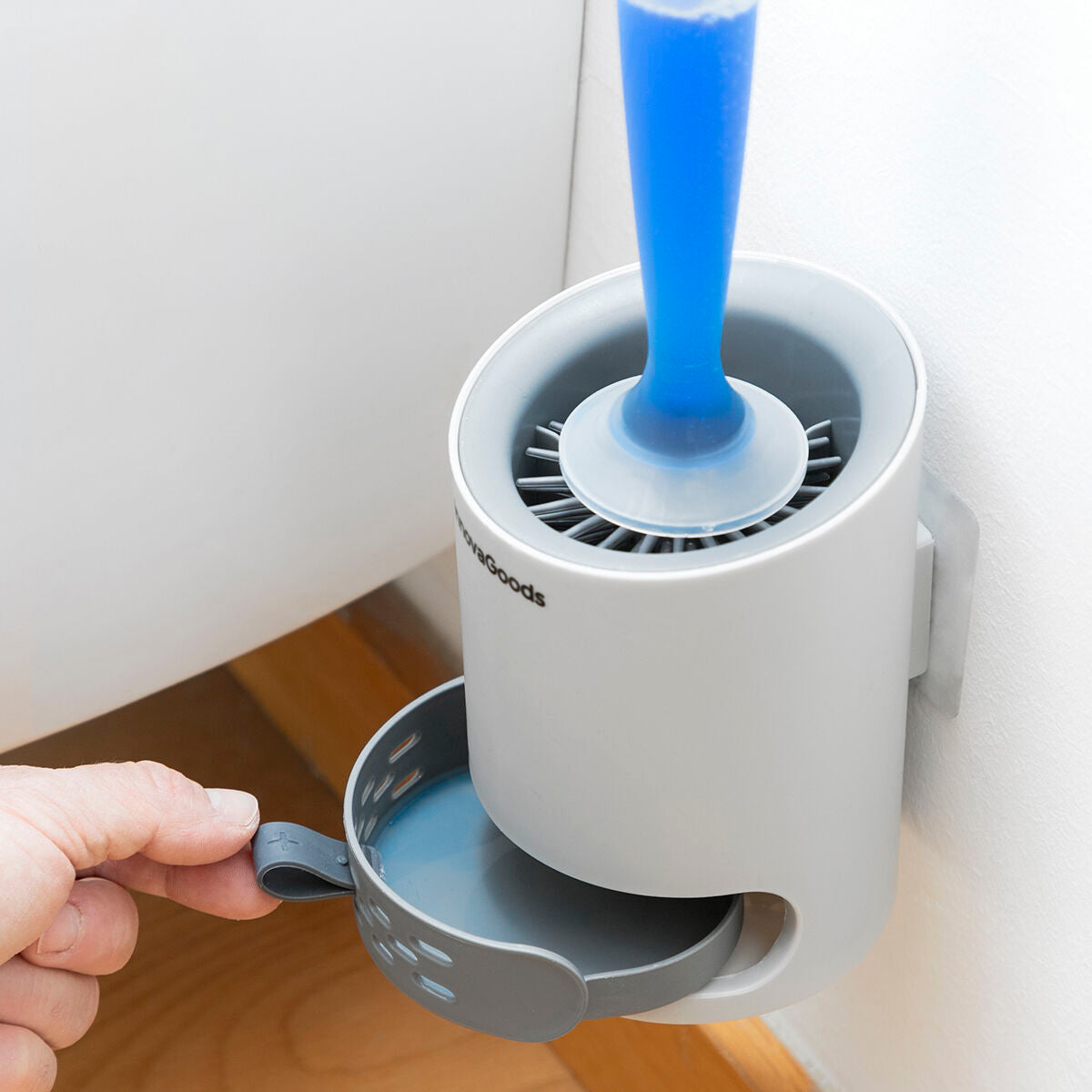 Toalettborste med Rengöringsdispenser