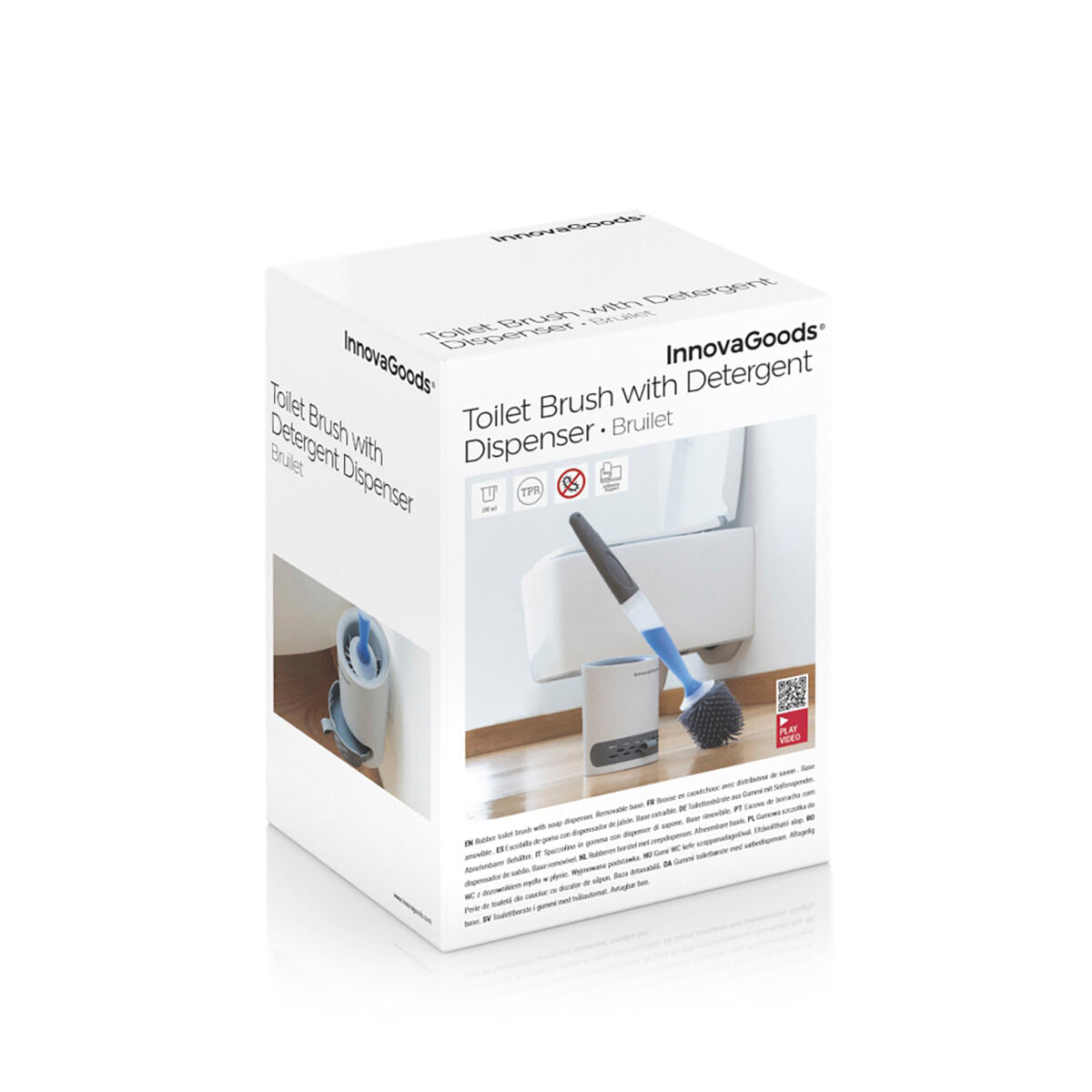 Toalettborste med Rengöringsdispenser