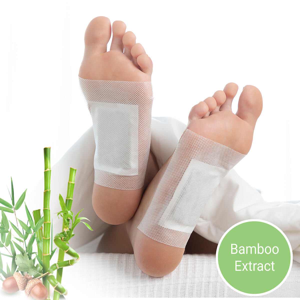 Detox Foot Patches Bamboo InnovaGoods