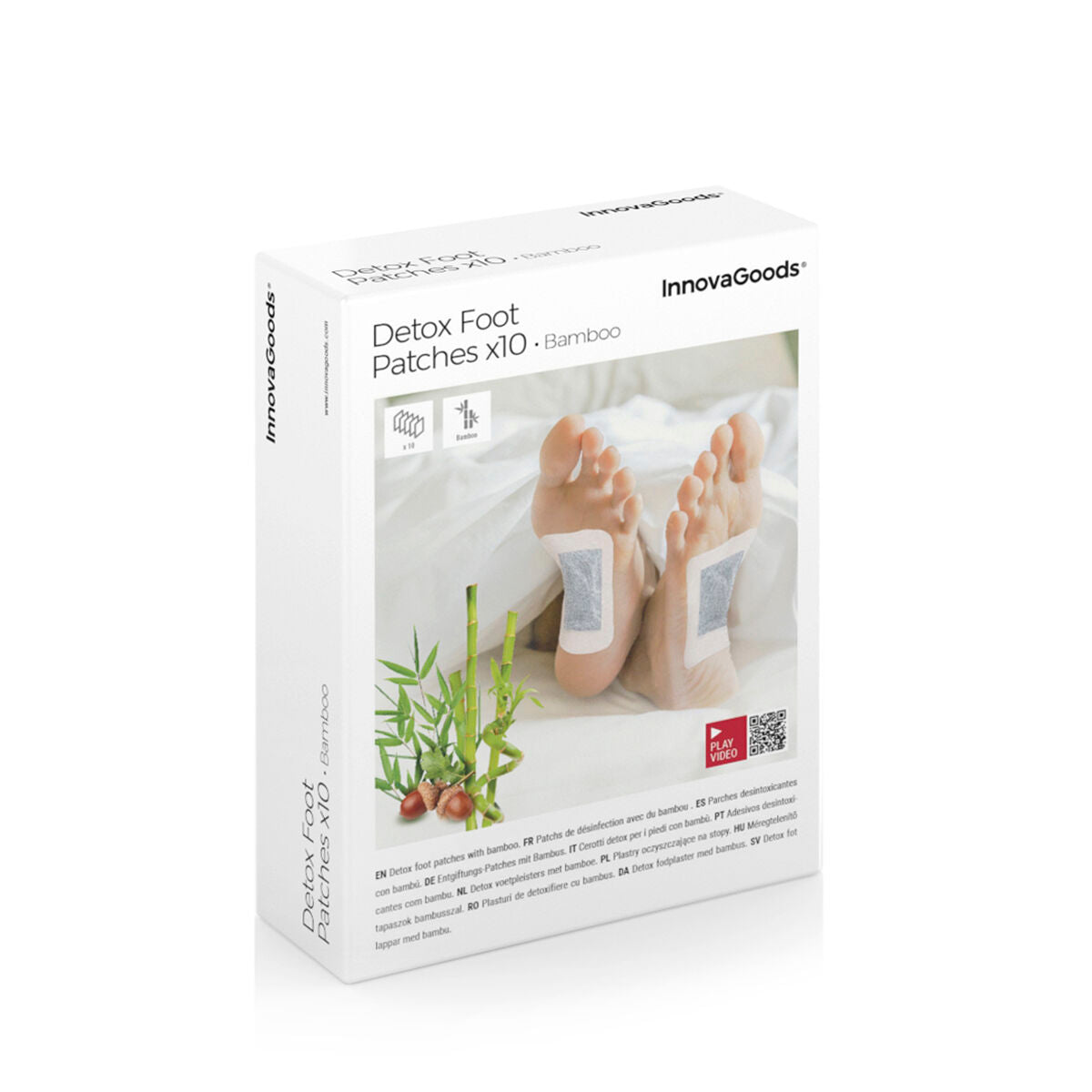 Detox Foot Patches Bamboo InnovaGoods
