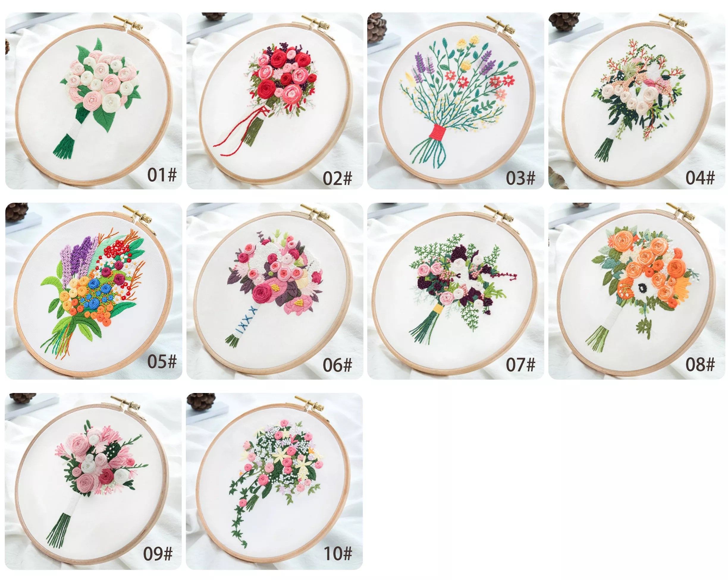 Helt set med broderikorsstygn DIY