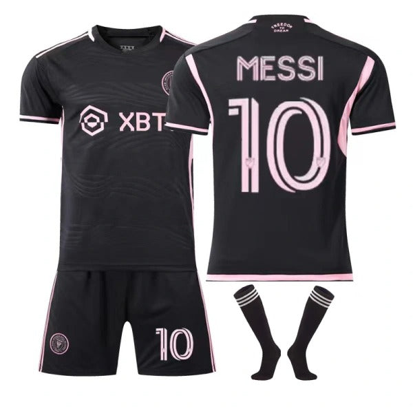 2023-2024 Major League Soccer Messi #10 Miami International Jersey Home Away Adult Kids Soccer Jersey Kit