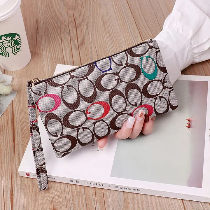 2025 damclutch-plånbok – Multifunktionell handväska med kort- och telefonfack