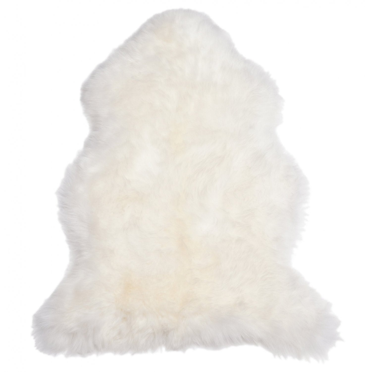 Fluffig äkta Lammullsmatta / Lammskinnspläd