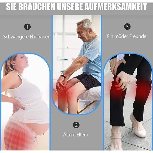 Ortopedisk Knäkudde med Memory Foam Ergonomisk design Tvättbar