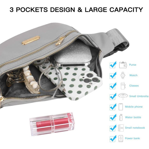 Vattentät Midjeväska Oxford-material Fashionable design Multipocket