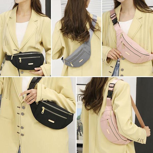 Vattentät Midjeväska Oxford-material Fashionable design Multipocket