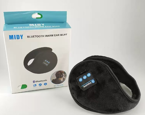 Bluetooth Öronvärmare med Trådlösa Hörlurar – Vinterhörselkåpor för Dam & Herr