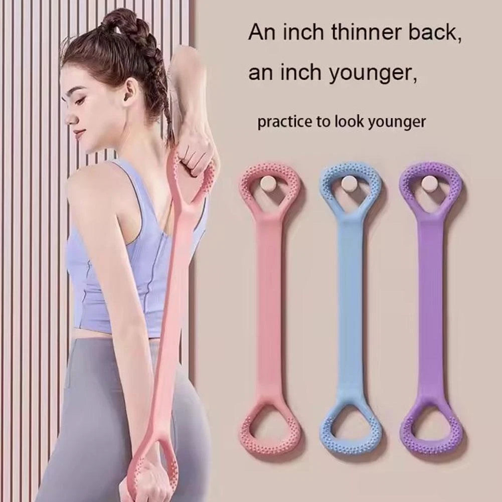 Yoga Motståndsband för Rygg- och Styrketräning Helkroppsträning