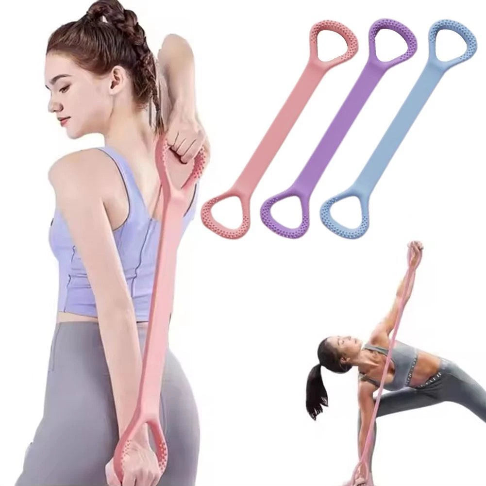 Yoga Motståndsband för Rygg- och Styrketräning Helkroppsträning