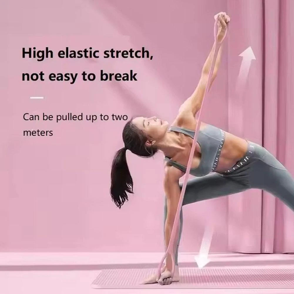 Yoga Motståndsband för Rygg- och Styrketräning Helkroppsträning