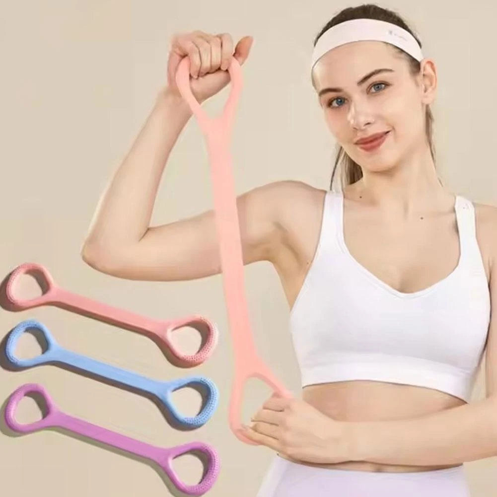 Yoga Motståndsband för Rygg- och Styrketräning Helkroppsträning